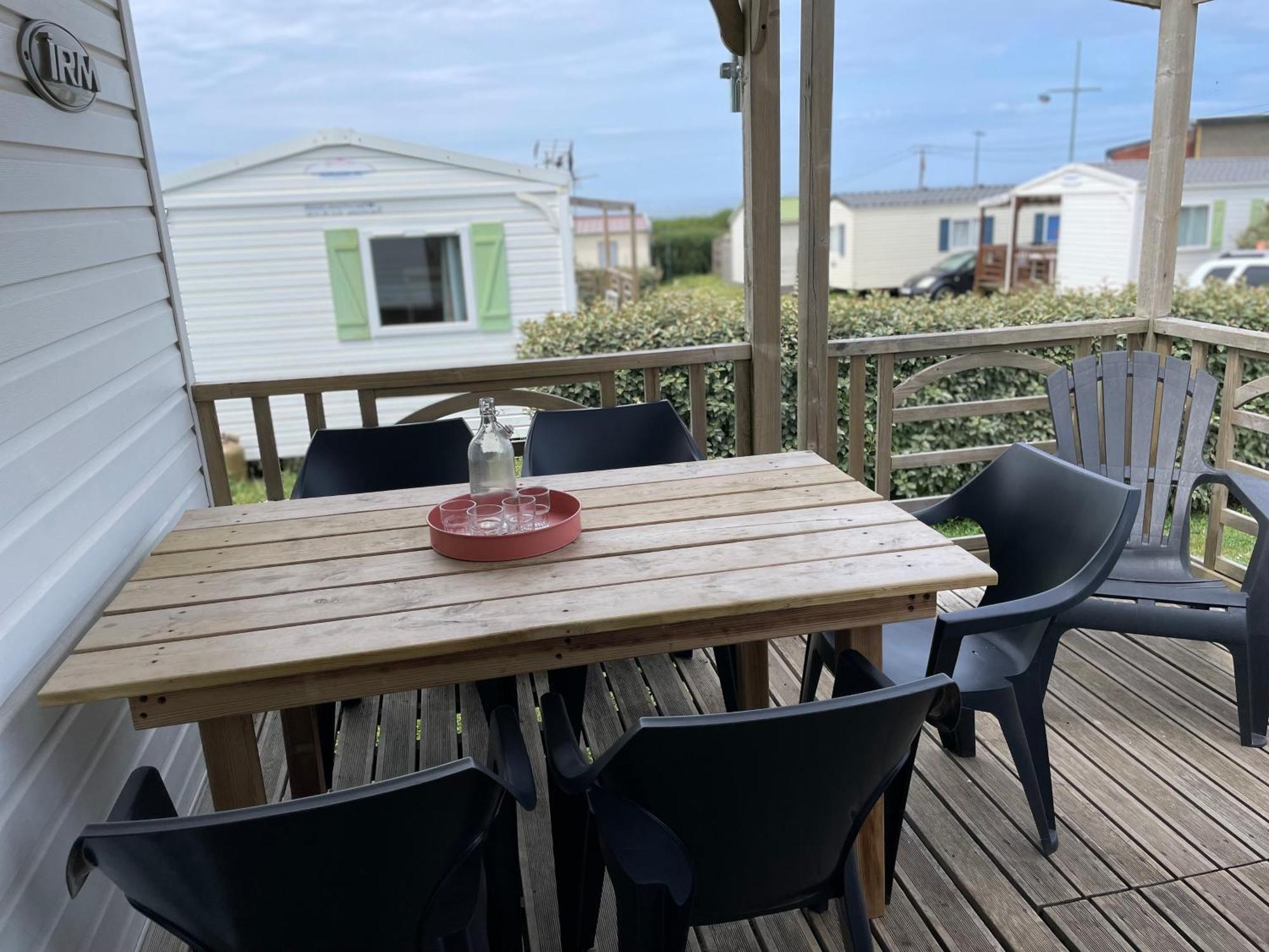 Mobil-Home Vue Sur Mer Le Portel Exteriér fotografie